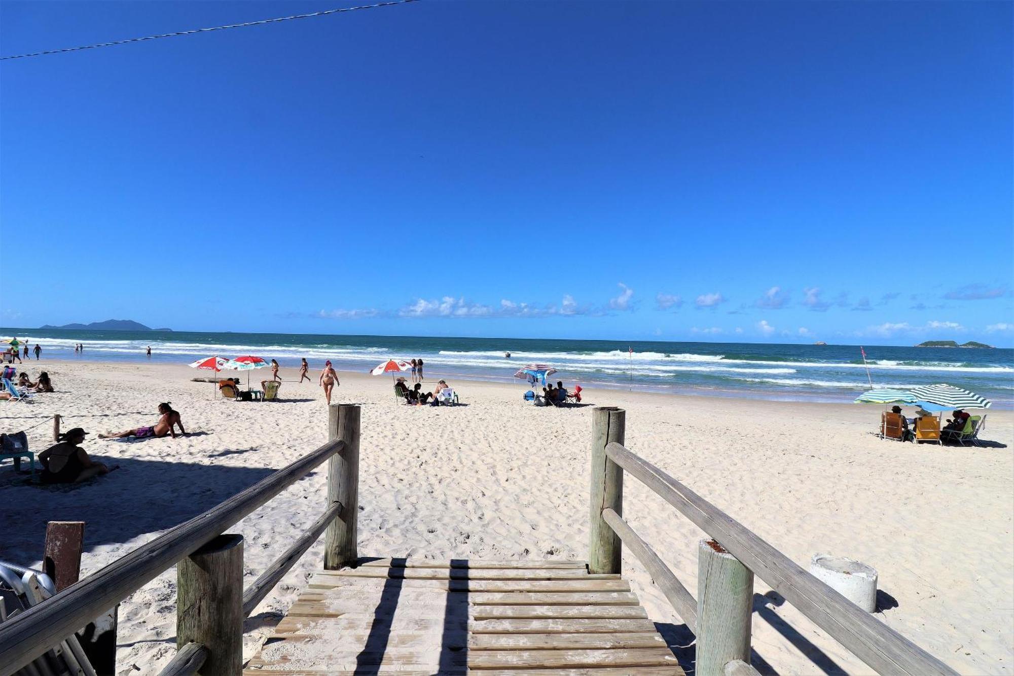 Vista Para O Mar E Piscina - Uw01F Florianópolis المظهر الخارجي الصورة