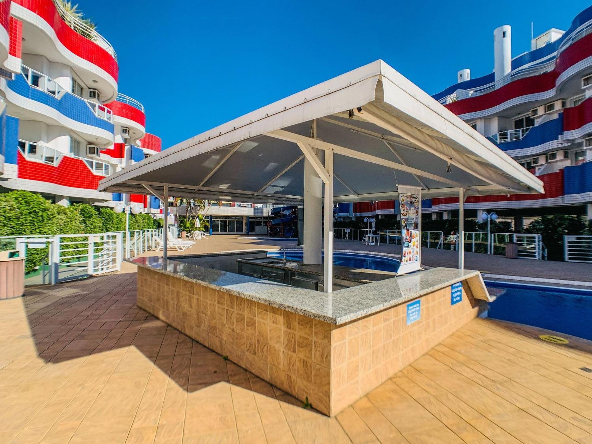 Vista Para O Mar E Piscina - Uw01F Florianópolis المظهر الخارجي الصورة